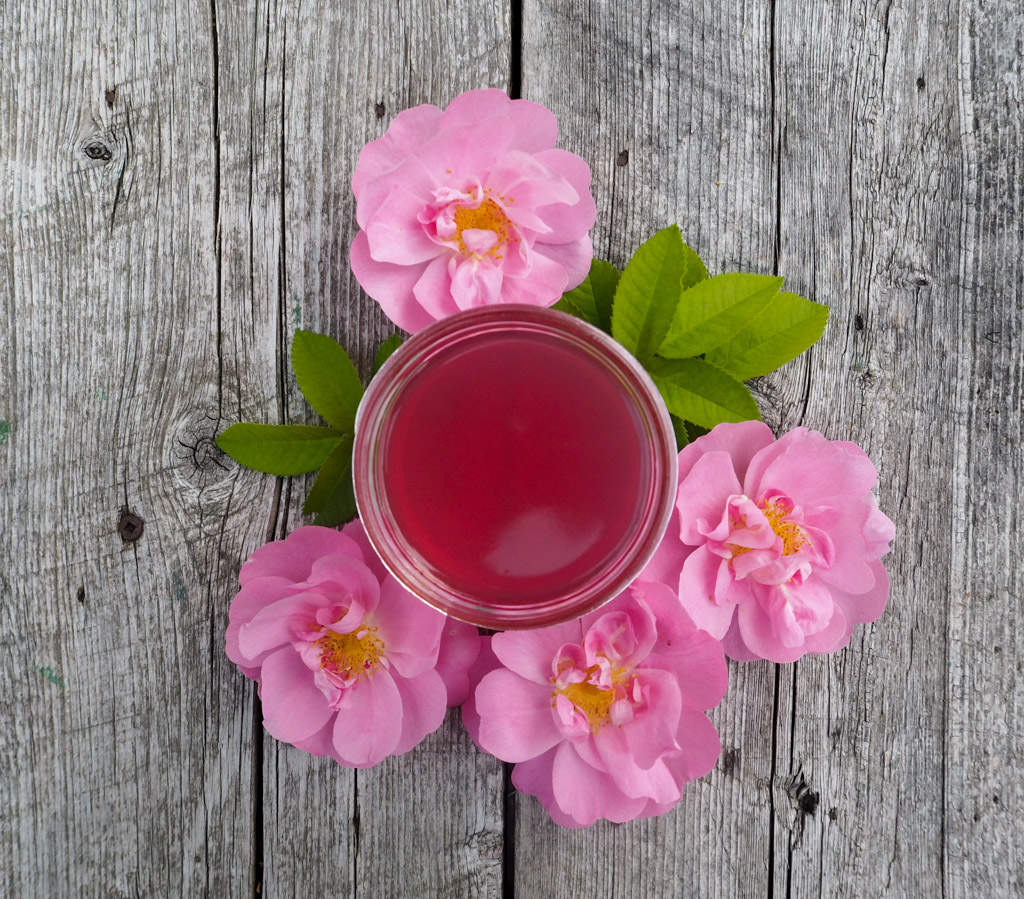 Gelée de pétales de rose classique