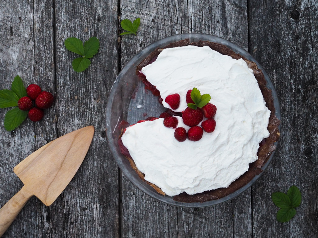 Tarta de fresas de la abuela Gertrude